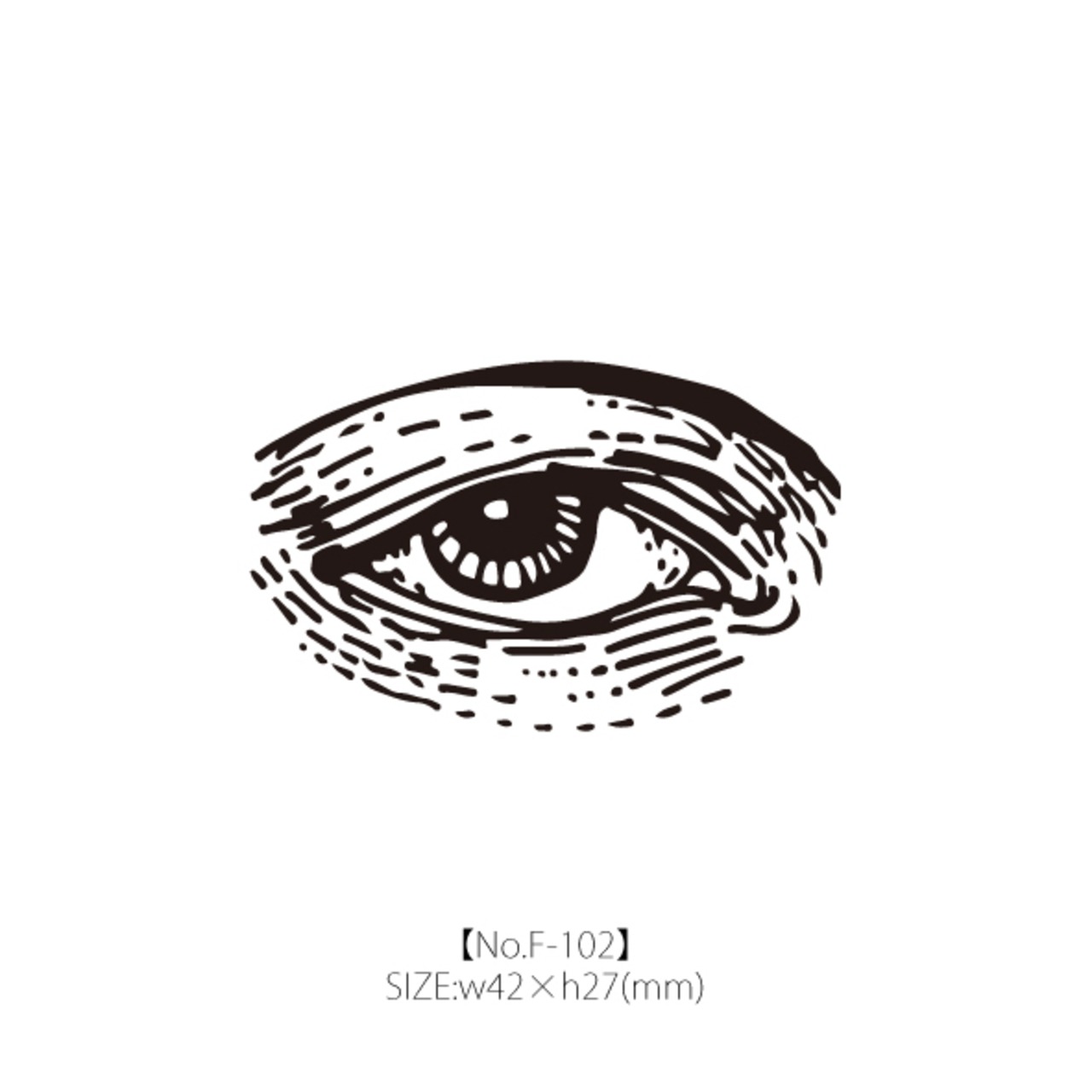 No.102_Eye/2週間肌を染める MAG!C TATTOO