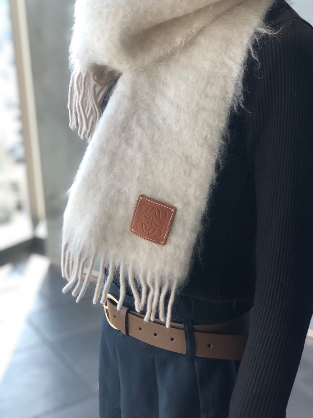 LOEWE ロエベ ベルト ブラウン アナグラム レザー vintage ヴィンテージ オールド 7x2w68