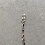 【受注予約：7月中旬入荷予定】double chain ring top/silver