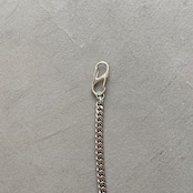 【受注予約:7月中旬入荷予定】double chain ring top/silver