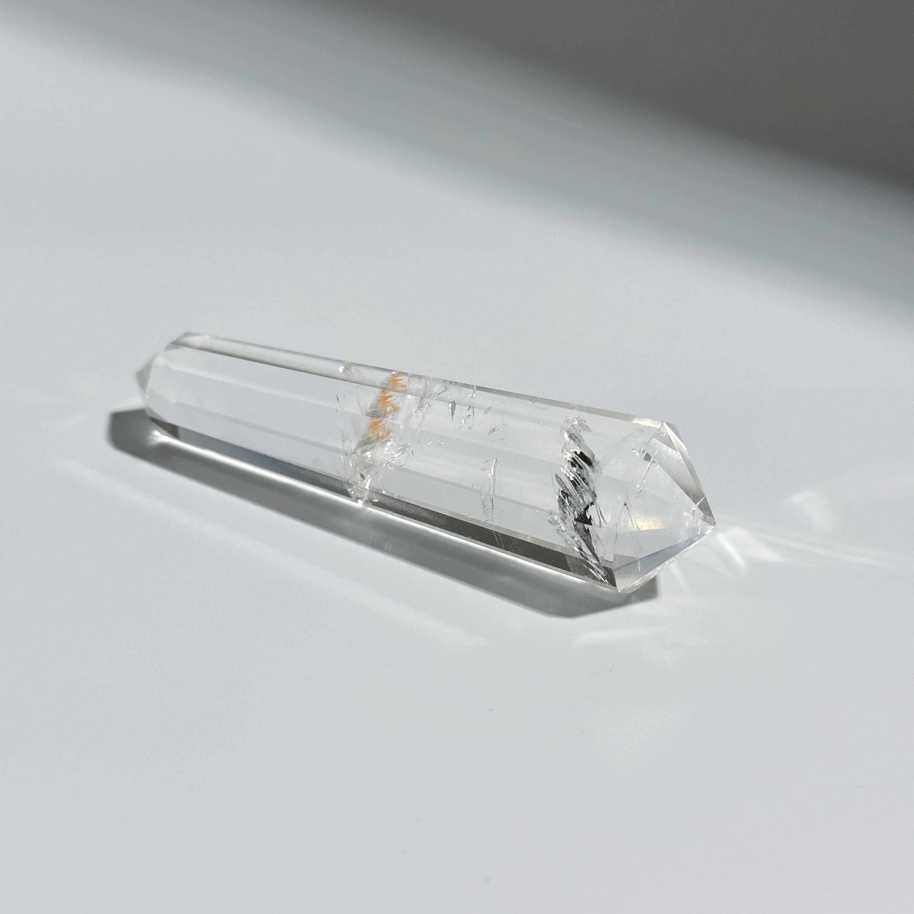 虹◎ミナスジェライス産クリアクォーツ ダブルターミネイテッド51◇ Clear Quartz ◇ 天然石・鉱物・パワーストーン