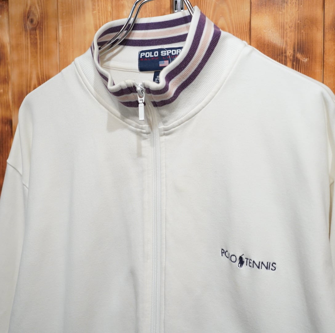 90s polosport ralphlauren ジャージ polo tennis L/ポロスポーツ