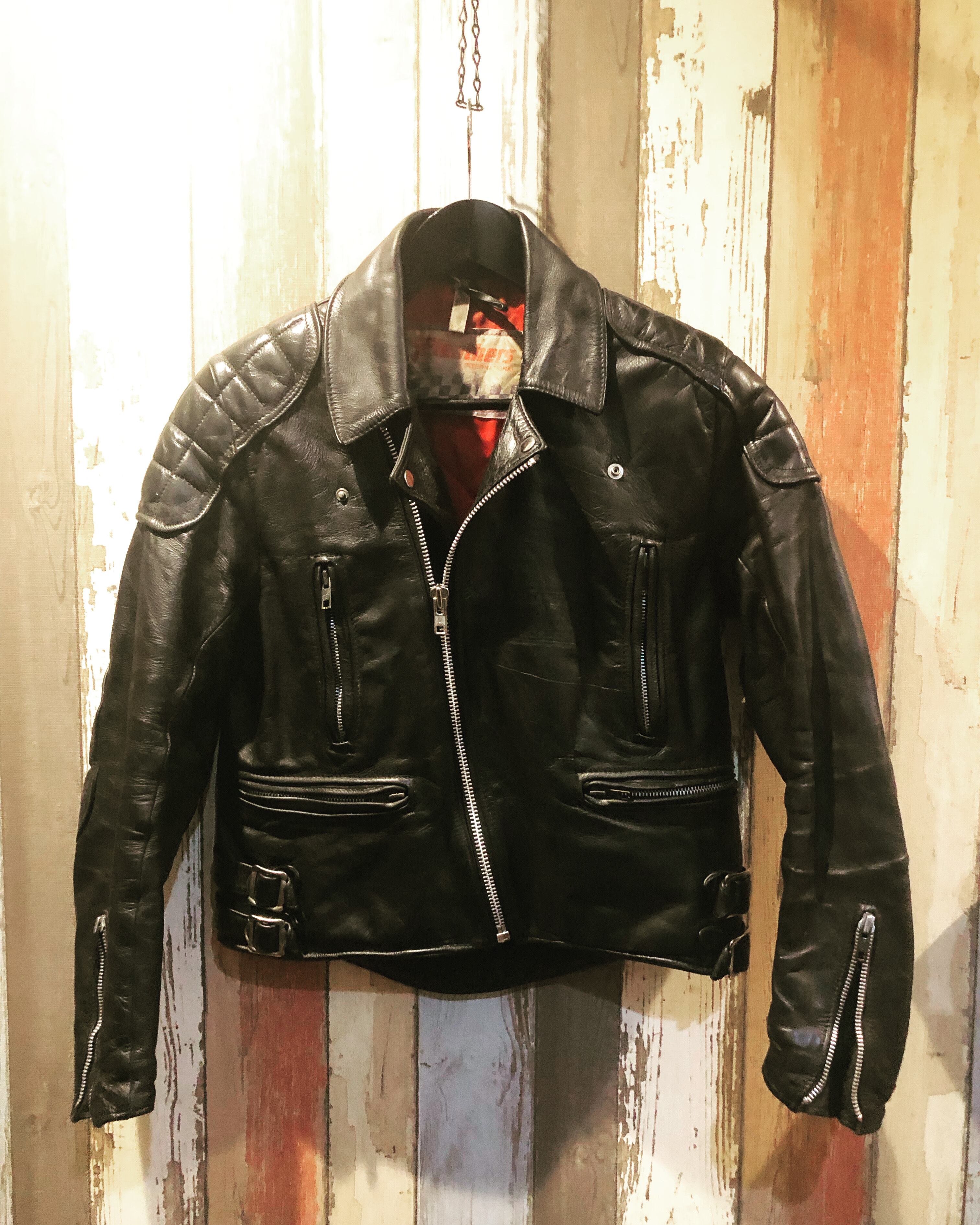 VINTAGE TT Leathers Jacket（ヴィンテージ TTレザー ライダース