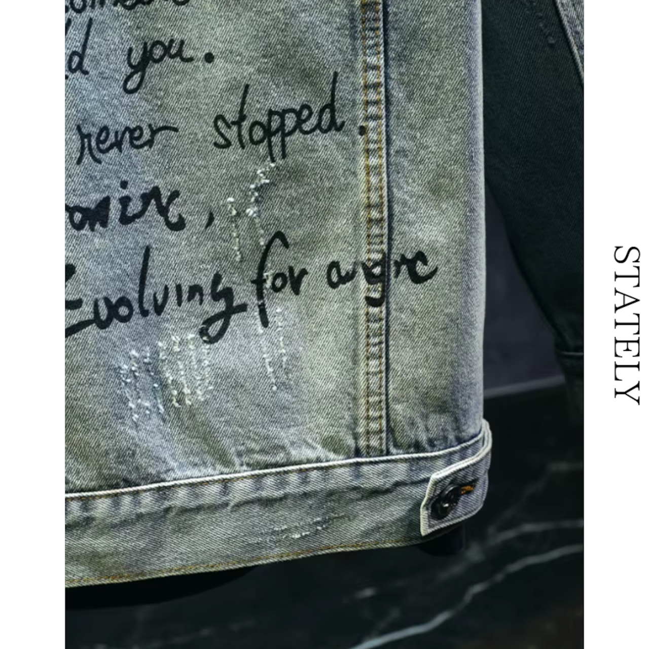 ヴィンテージレターズ Denim Jacket_O19・画像11