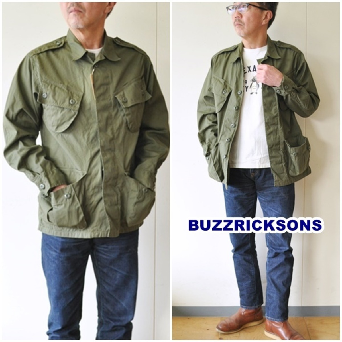バズリクソンズ BUZZ RICKSONS 肉厚 断ち切れ MA-1 サイズ L