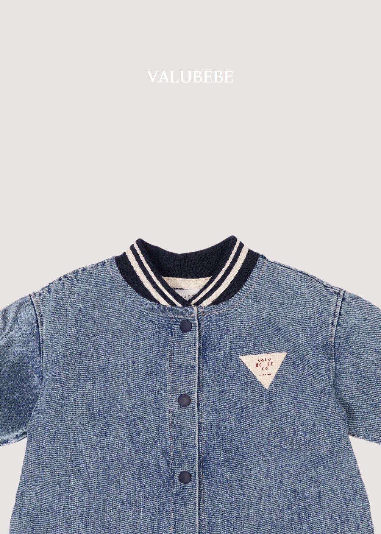 送料無料【予約】/ ドンキデニムジャンプスーツ / valubebe