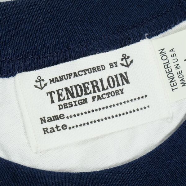 Size【M】 TENDERLOIN テンダーロイン TRIM TEE WHITE リンガーTシャツ