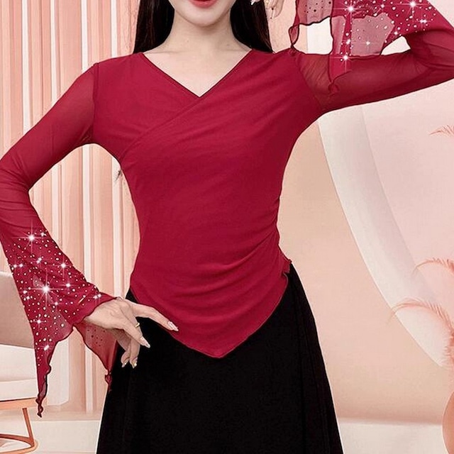 スターリースリーブ・エレガントトップス ds0911