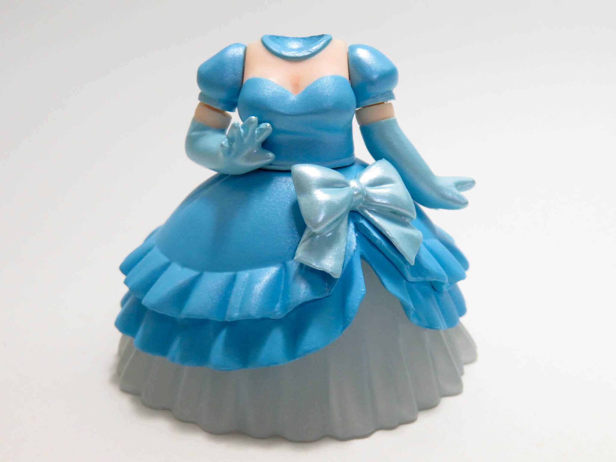 再入荷(A−ランク)ねんどろいどもあ きせかえウエディング01 体パーツ ドレス シンデレラブルー