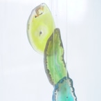 Aurora 02 - アゲートヒーリングチャイム / Agate Sun Catcher Wind Chime 1086