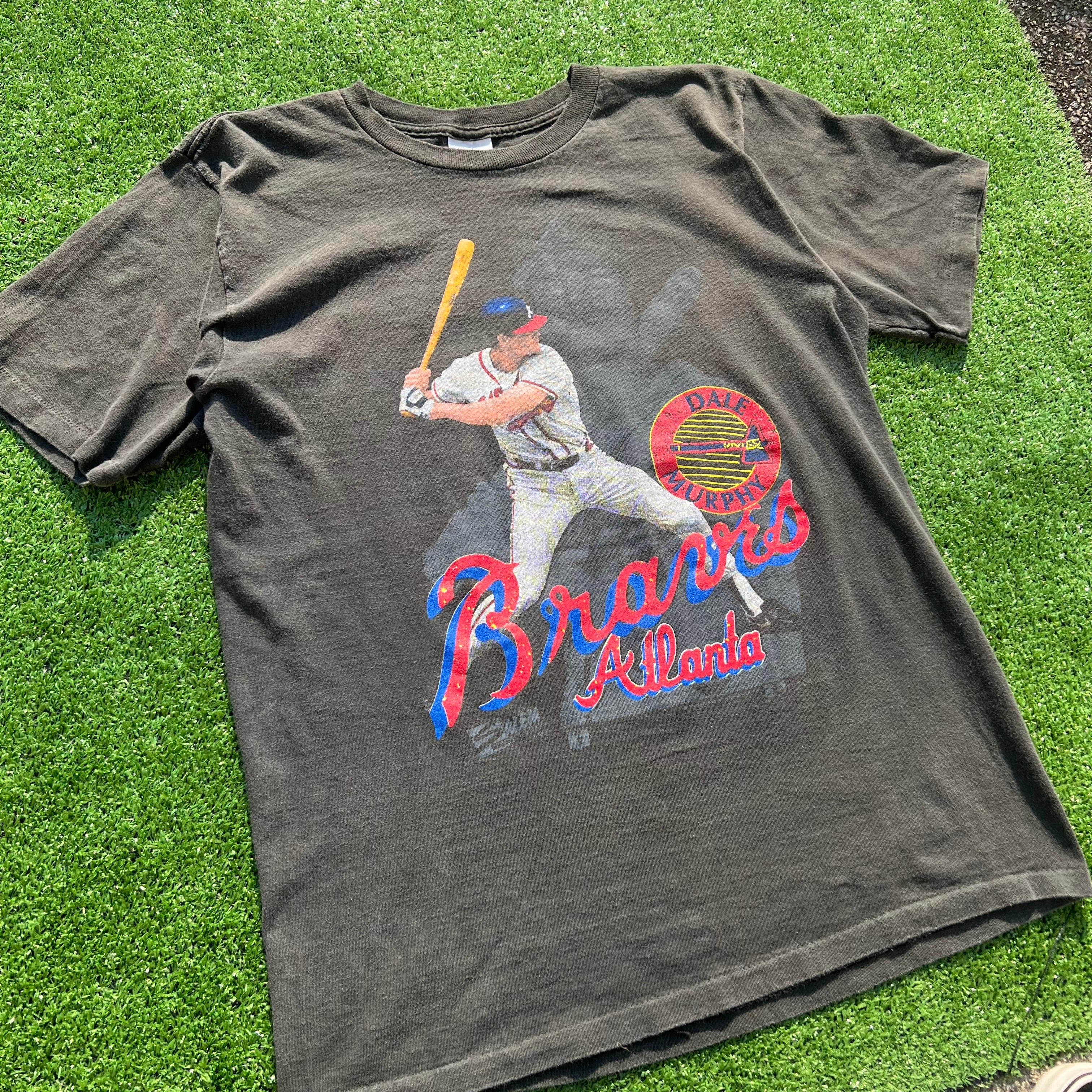 MLB 1990年 USA製 アトランタ・ブレーブス デール・マーフィー Tシャツ