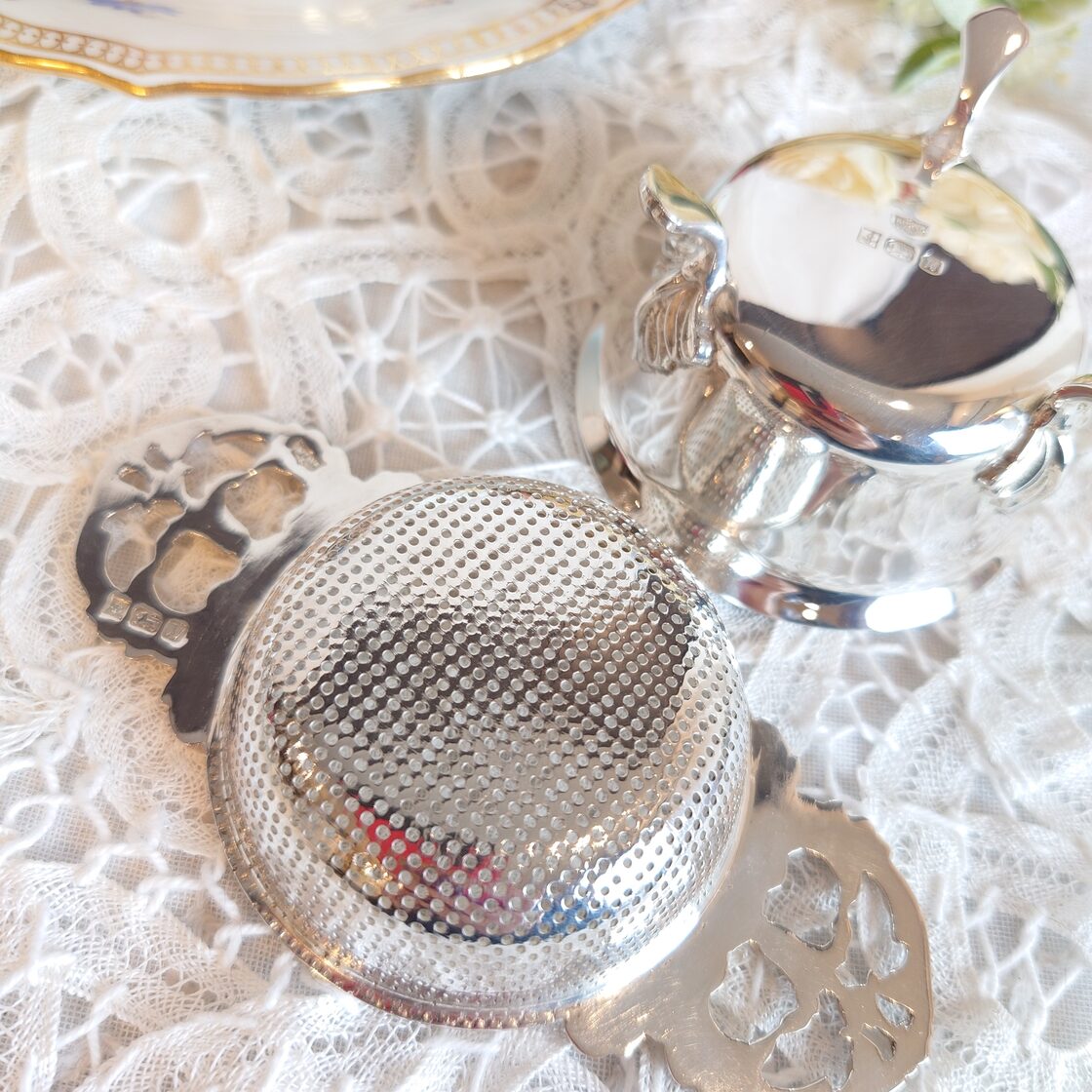 Mappin＆Webb 純銀 ティーストレーナー | Pay ID 英国純銀 シルバー 