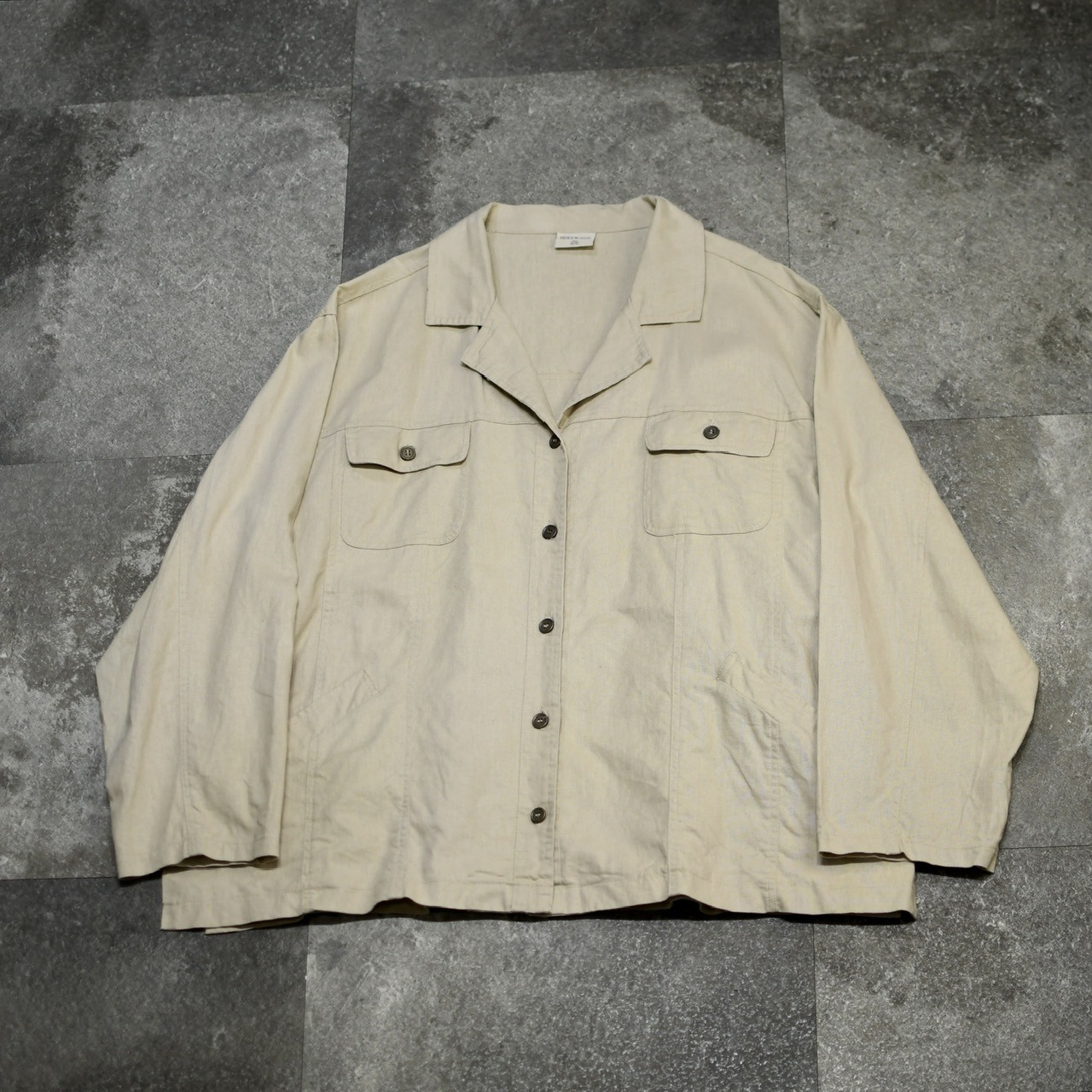 QUEEN SIZE linen tracker jacket