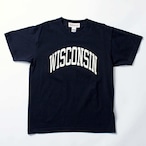 ［bibmilk］ショートスリーブTシャツ WISCONSIN レディス｜ネイビー