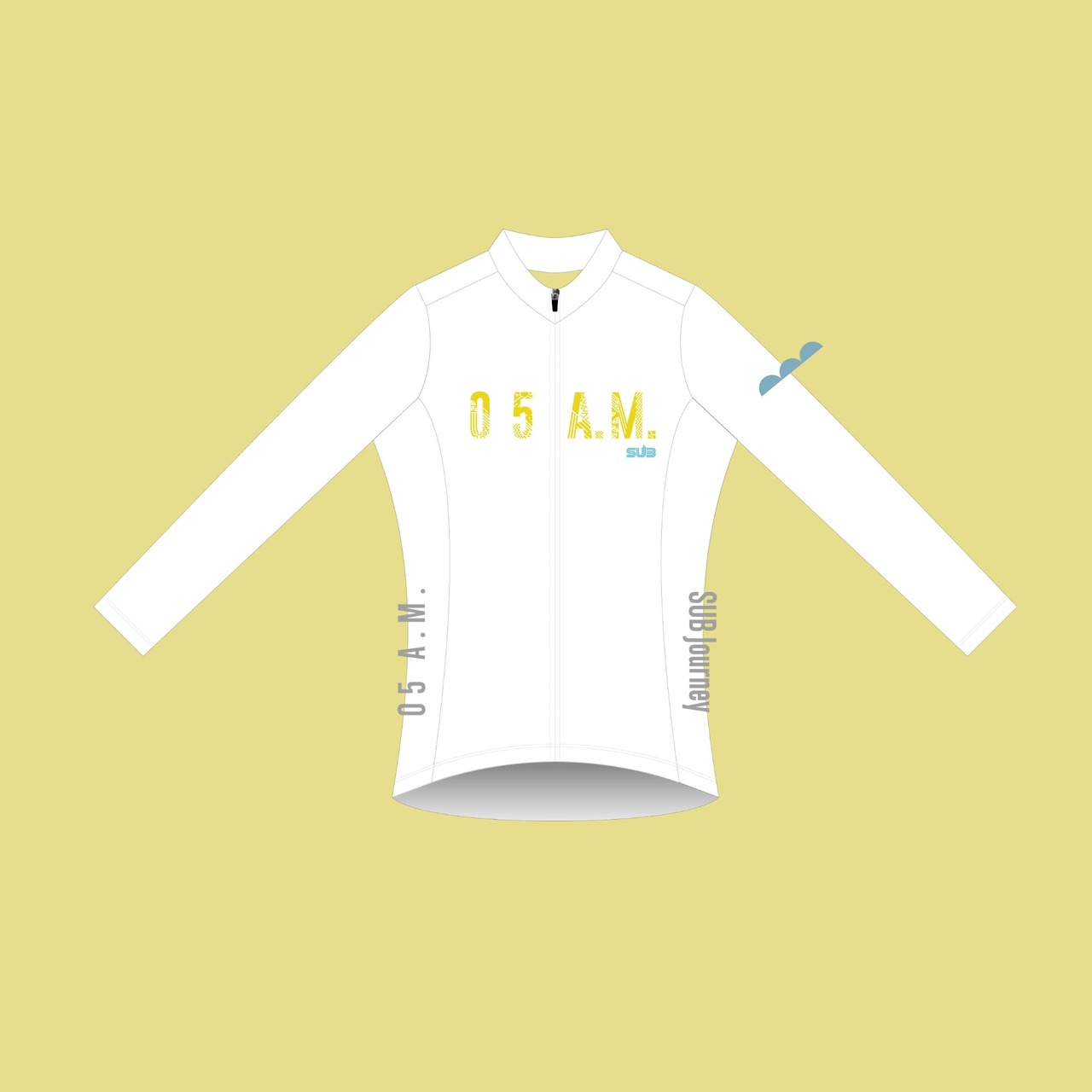 White Collection / 長袖 ホワイト✖️イエロー