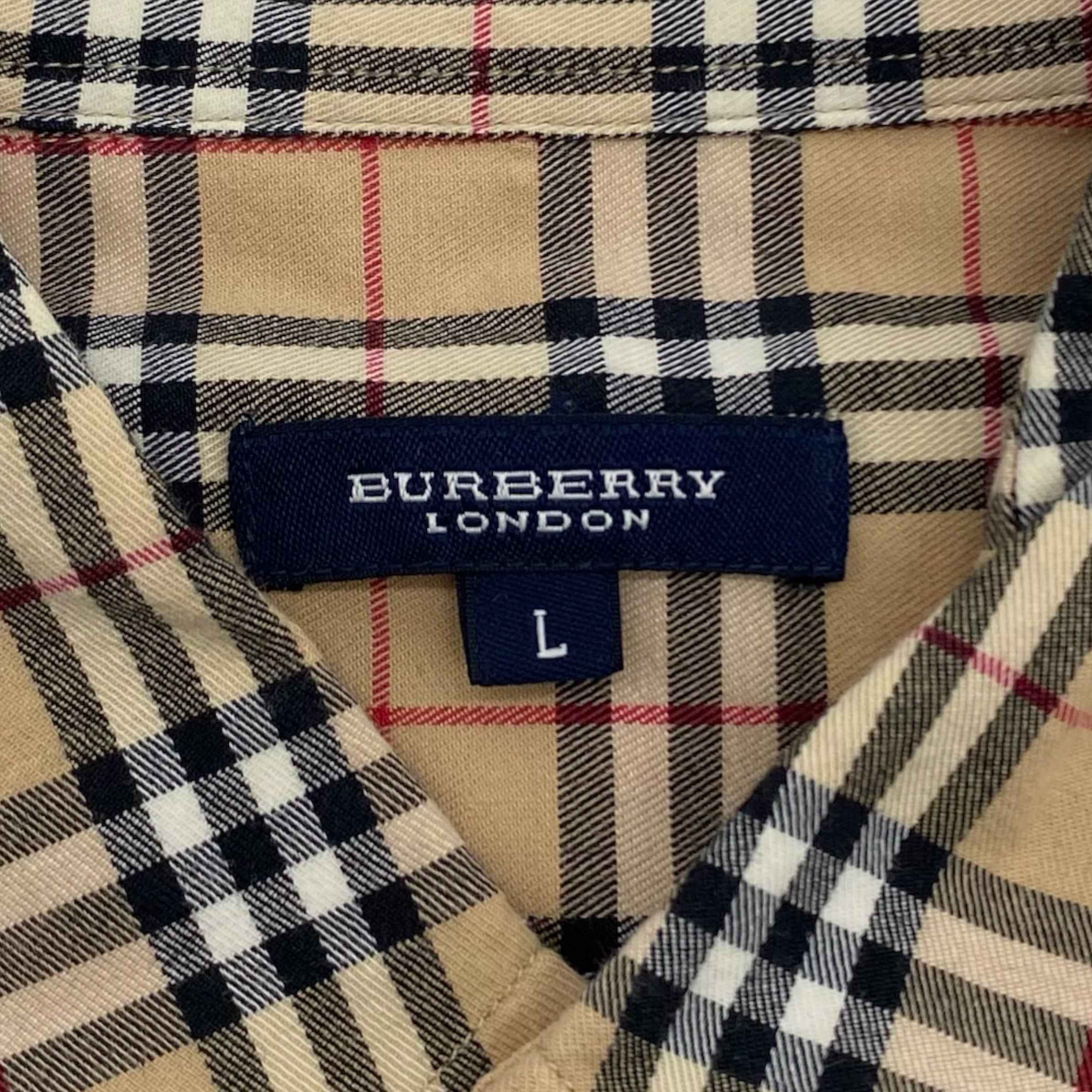 Burberry Short Sleeve Shirts Nova Check ⁄ バーバリー 半袖シャツ