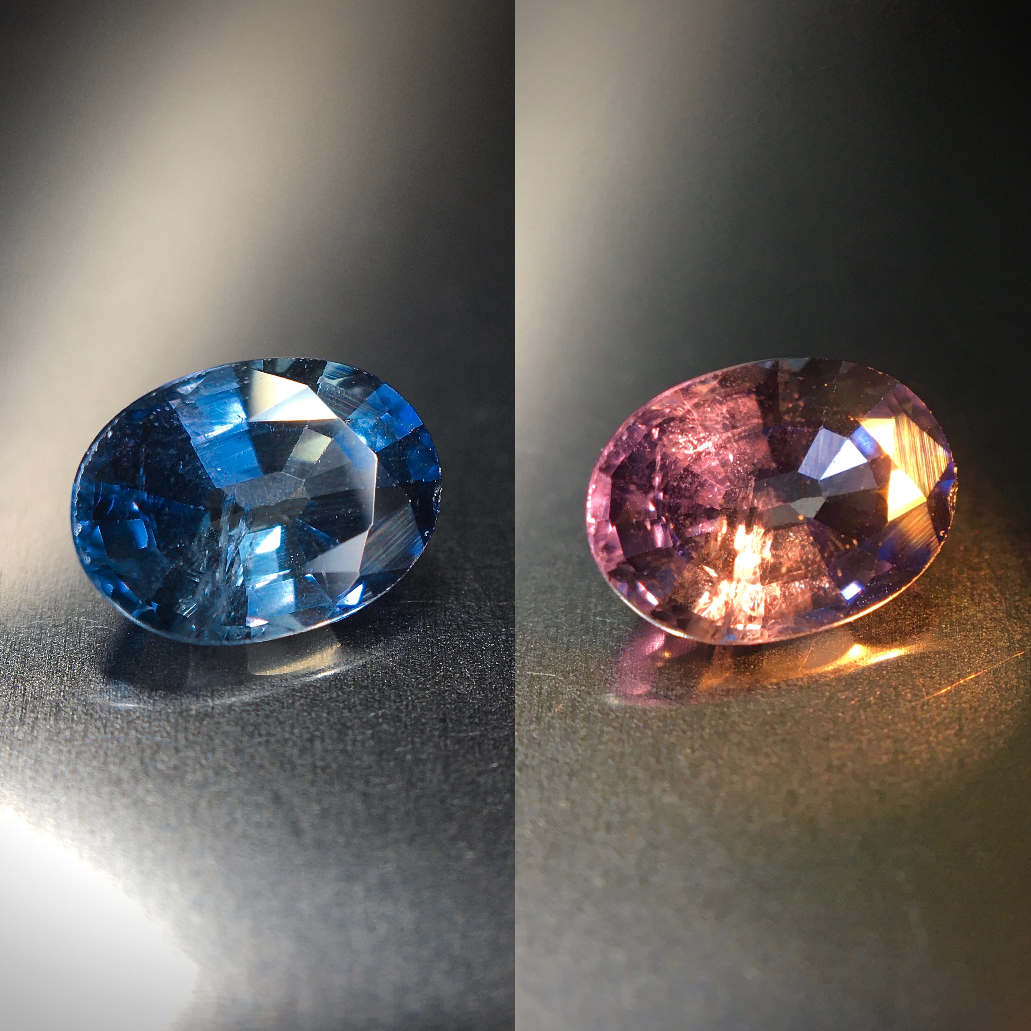 クールでエロティックな美しさ 1.0ct UP 天然 カラーチェンジ サファイア | Frederick’s Gems&Jewelry powered  by BASE