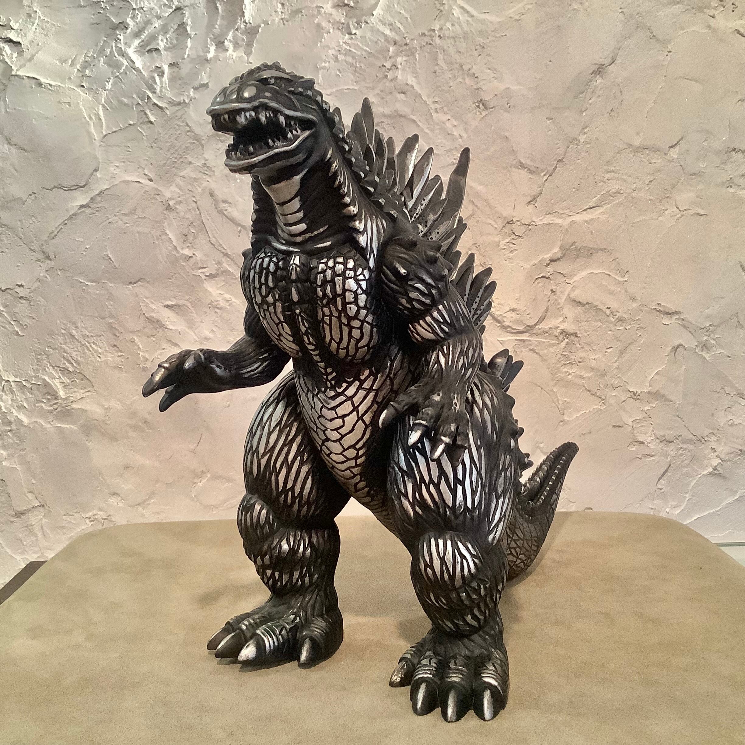 マルサン 1999 ミレニアムゴジラ 2000 millennium GODZILLA Silver Ver