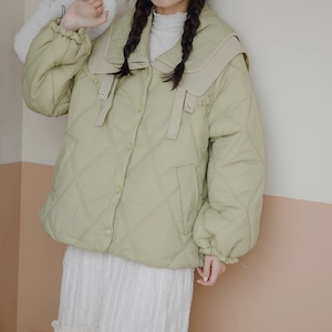 2色/ビッグカラーステッチジャケット ・8967 2色/ビッグカラーステッチジャケット ・8967