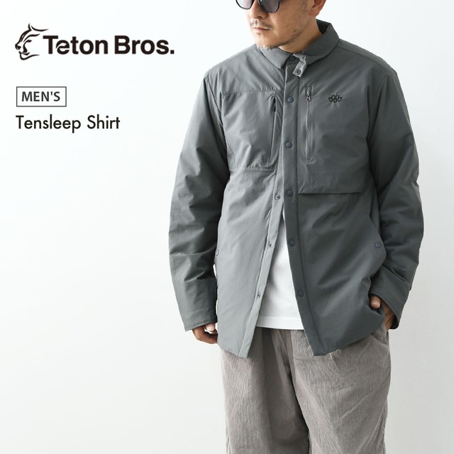 TETON BROS.  [ティートンブロス] Tensleep Shirt [TB263-300] テンスリープシャツ・インサレーション・ミッドレイヤー・アウター・ストレッチ性・保温・通気・軽量・MEN'S [2026AW]