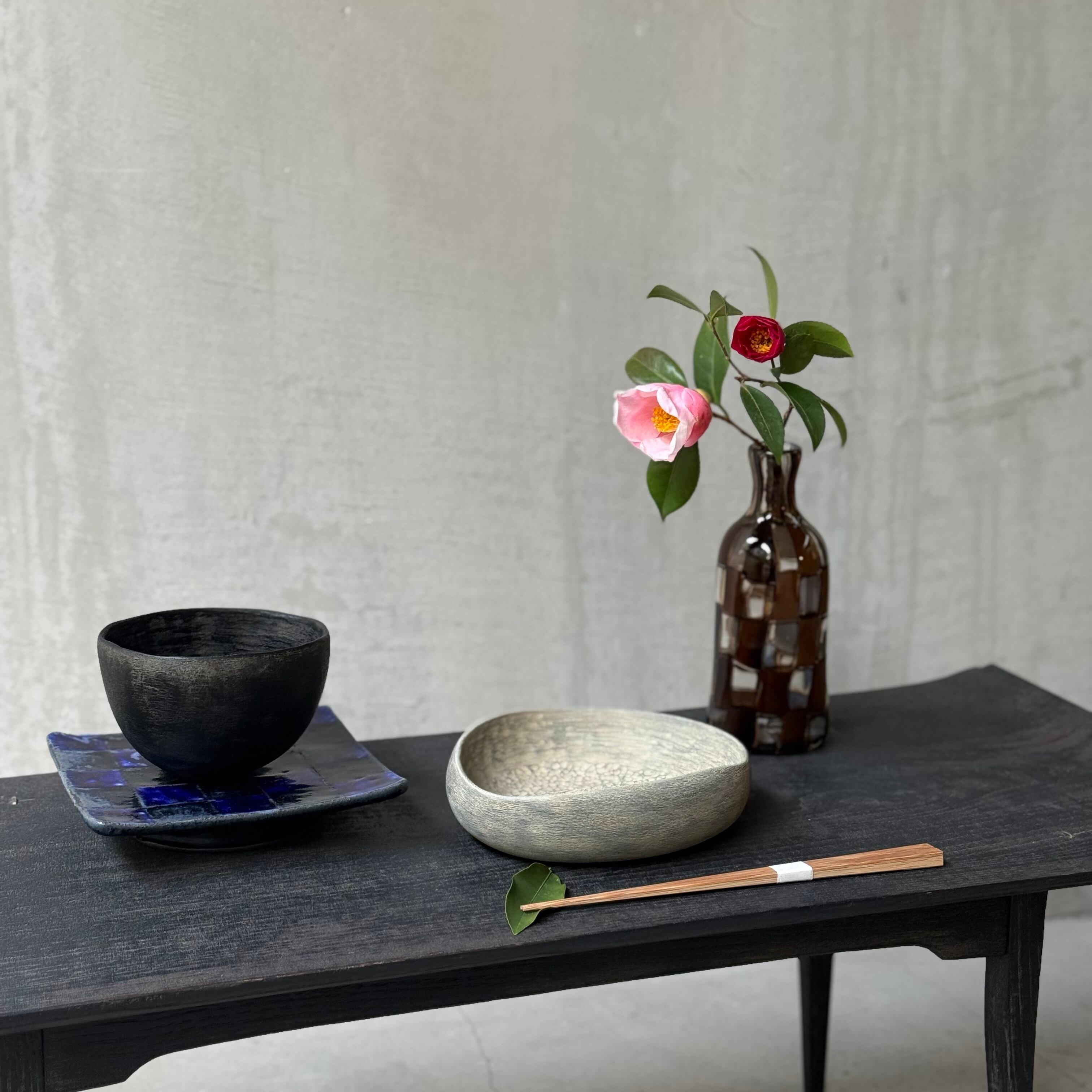 Shimoo Design 浮様 IBITSU 椀 黒 | gallery 一白