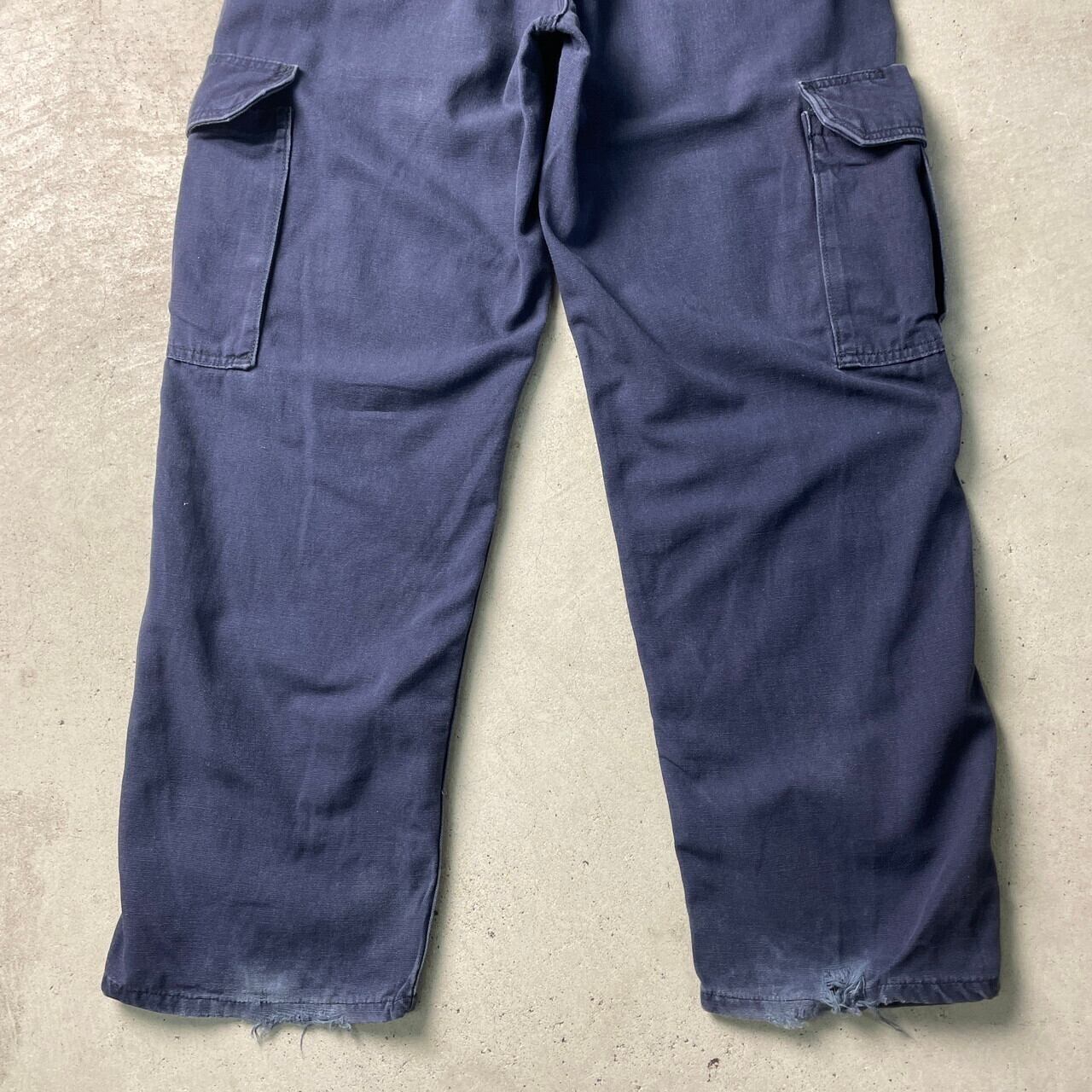 FR Carhartt 厚地/難燃性/ワークパンツ 濃紺  W44