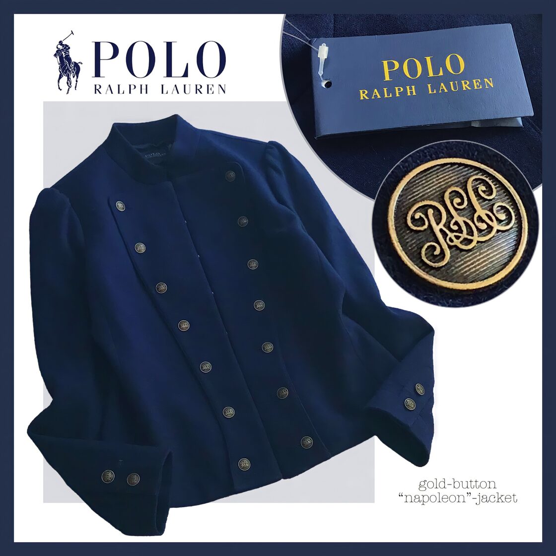 POLO RALPH LAUREN（ポロ ラルフ ローレン）：ナポレオンジャケット 