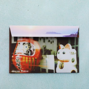 Piccoloオリジナル海街ぽち袋(横型）#007