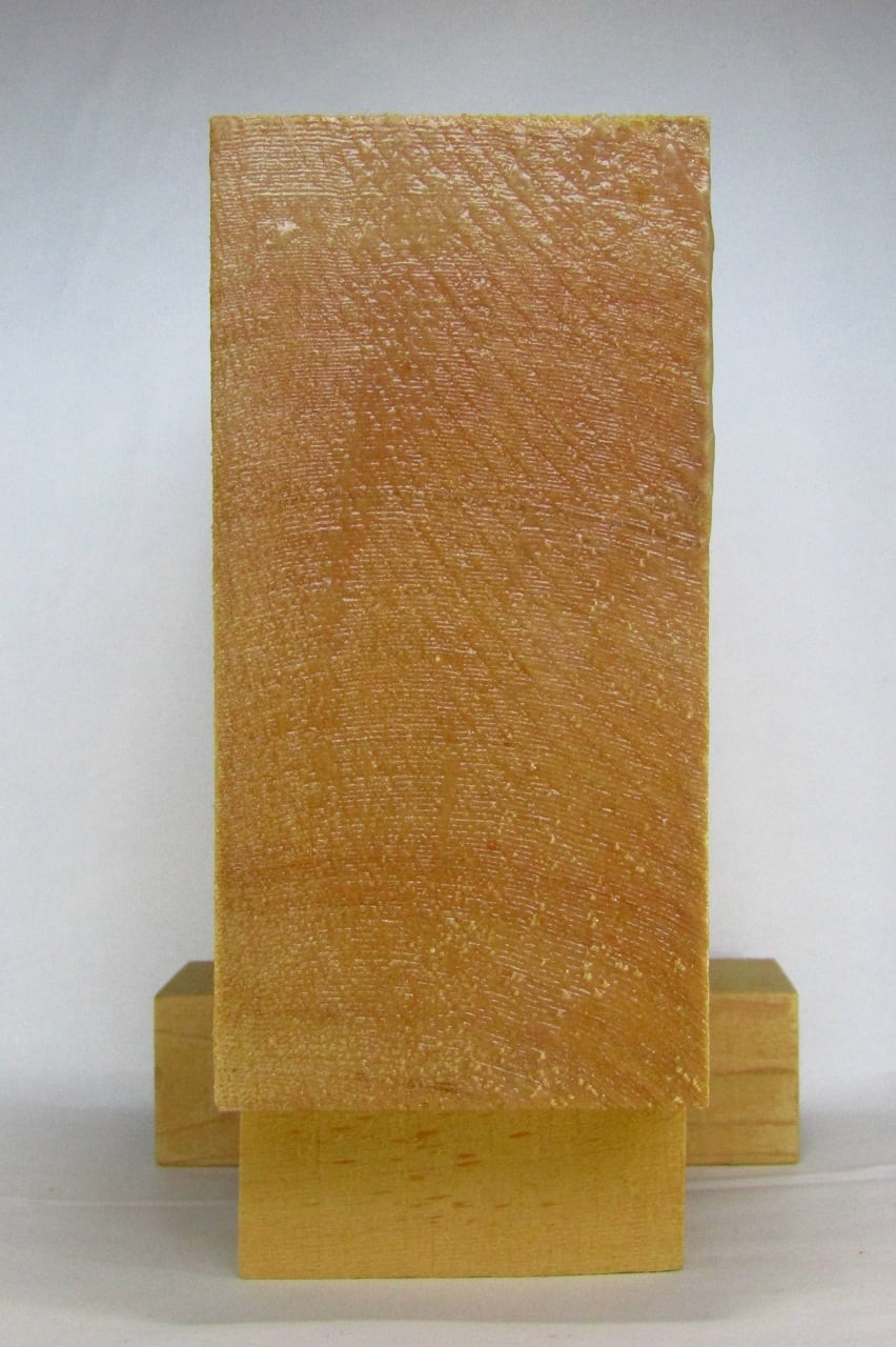 天然木曽桧 練習用能面材 柾目 No.72 | NOJI MOKU（ノジ モク） 天然