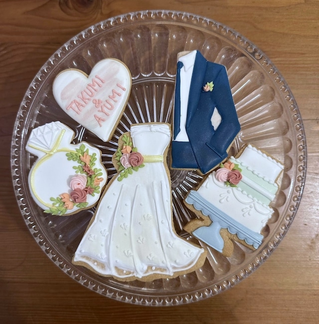 Wedding BOX 【名入れオプション有】アイシングクッキー