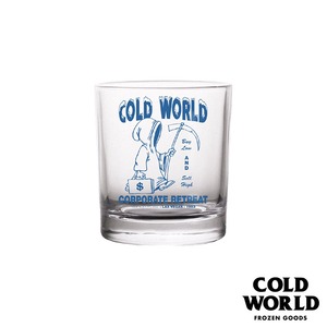 【COLD WORLD FROZEN GOODS/コールドワールドフローズングッズ】CORPORATE RETEREAT ROCKS GLASS ロックグラス / GLASS セール対象外