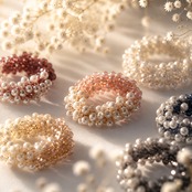 【Coming soon...】32H ビーズパールヘアゴム