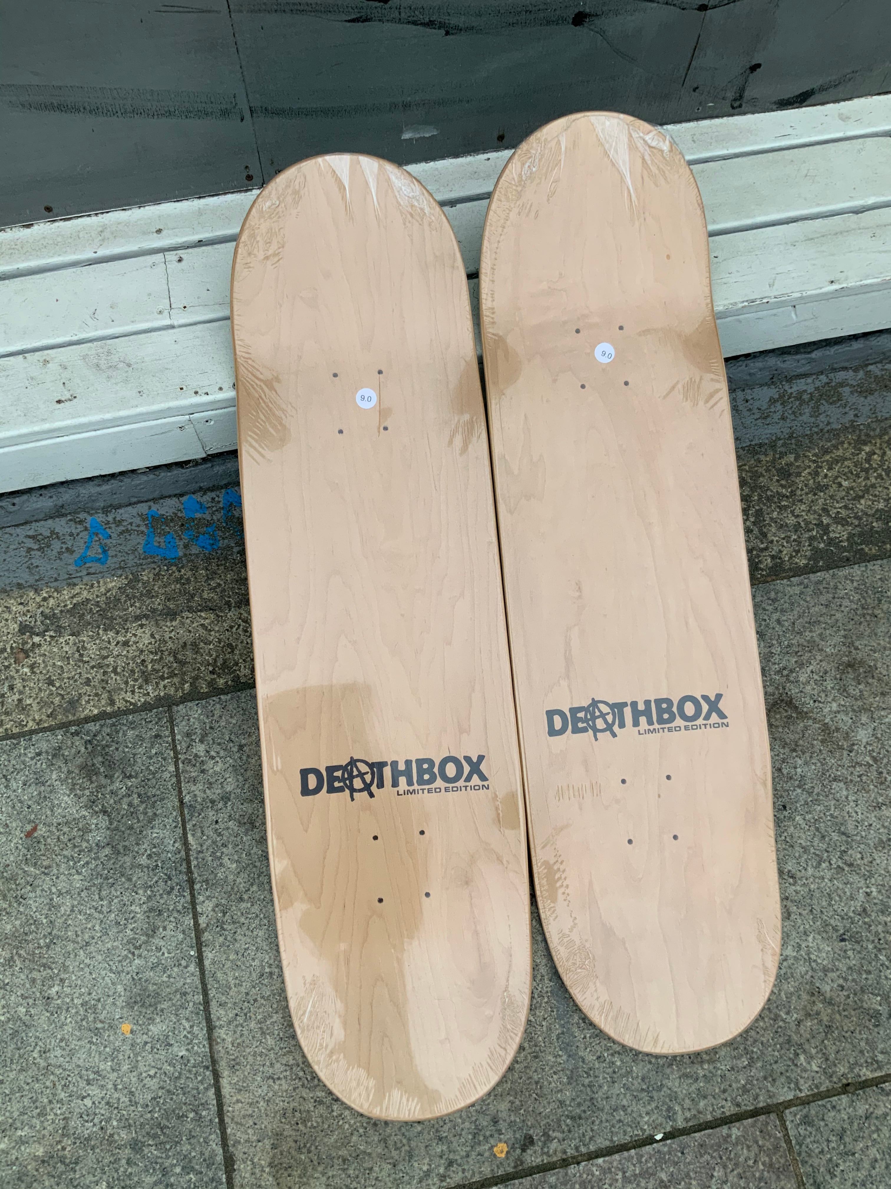 H-STREET SKATEBOARDING skate deck 【MARTY GRIMES DEATHBOX