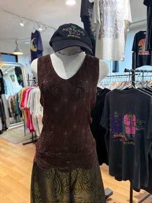 90’s Vintage Crochet Lace Tank Top