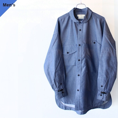 norbit T/Cシャンブレーシャツ  T/C Chambray Shirt （Navy）