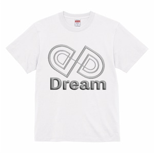 Draemkendam-5.6oz Tシャツ-Infinite Dreams(ホワイト）
