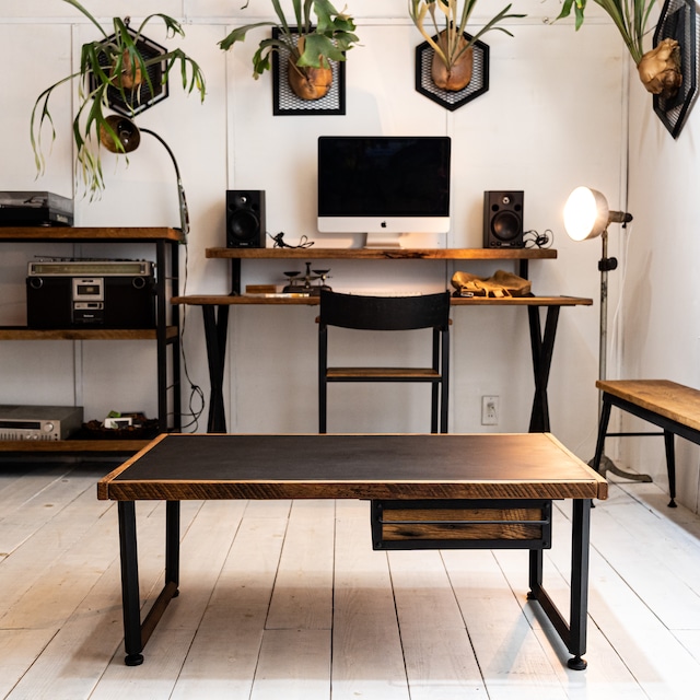 BLACK IRON LOW TABLE / DITTY