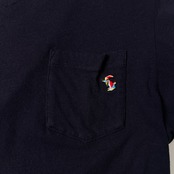 Paul Smith ポールスミス Vネック うさぎ刺繍 半袖Tシャツ L/ネイビー