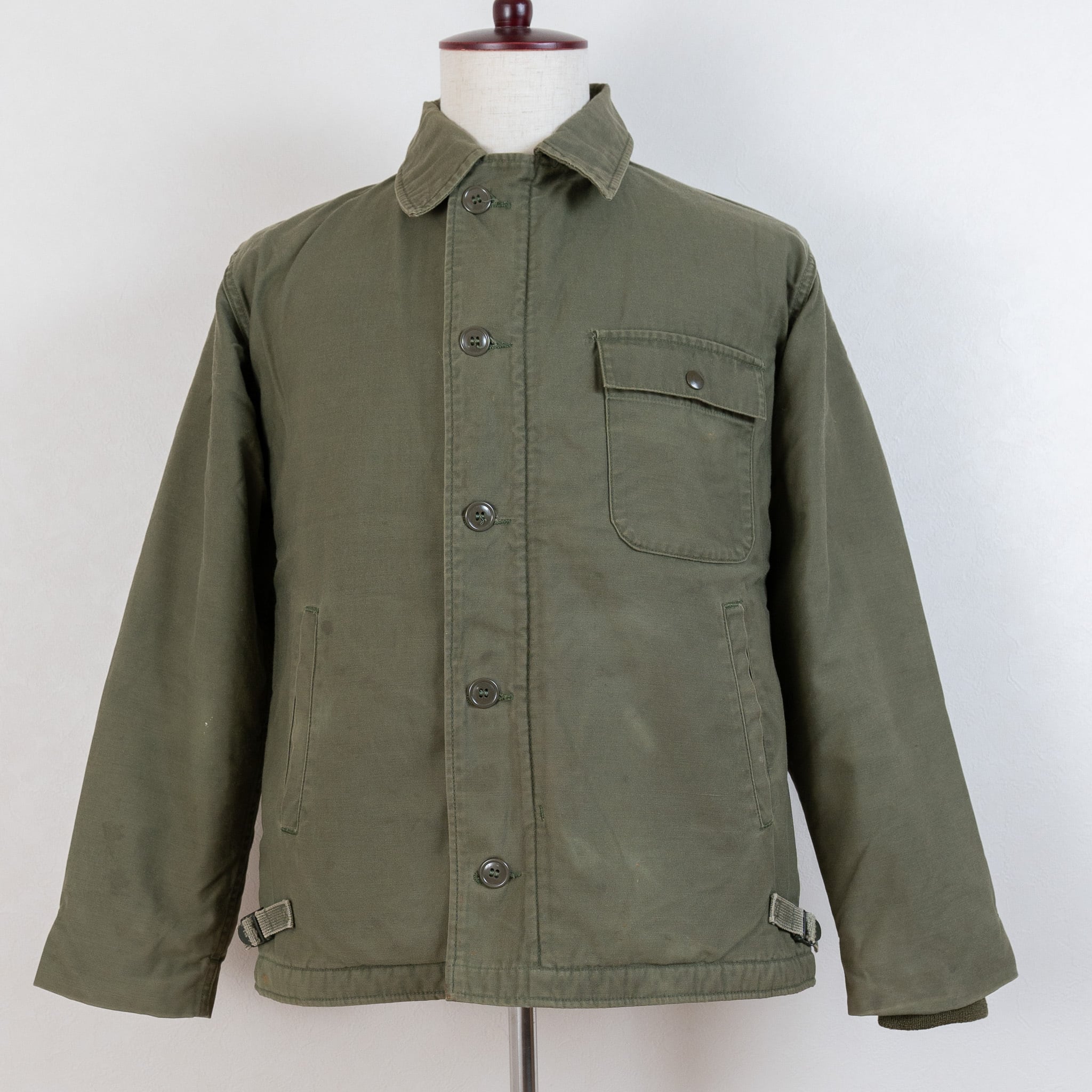 U.S.Navy A-2 Deck Jacket Medium 