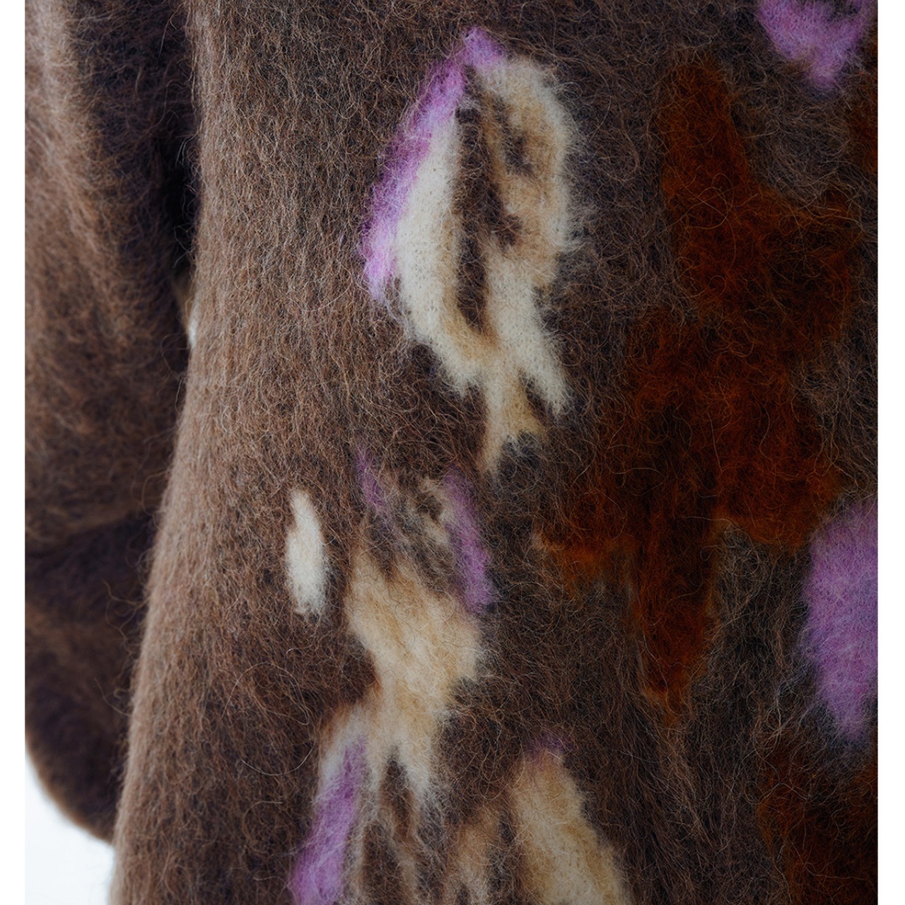 Floral Print Crew Neck Knit T3947