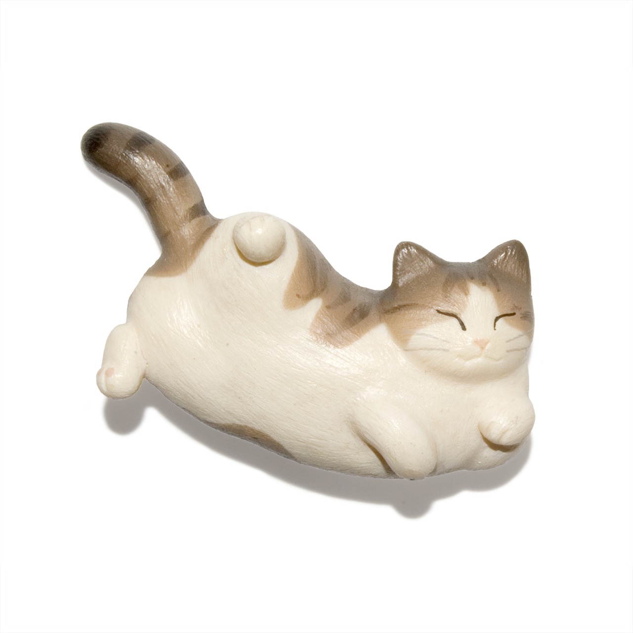 ペットラバーズ 猫どん LadyCat vol,5 キジトラ白 ビーズ ストラップ N-2503