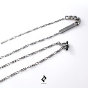 +cadenas・ バーネックレス (black+sapphire)