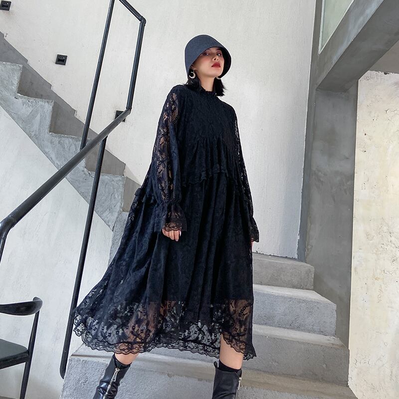 レースロング 大きめサイズ スカート ラブタオタオダレンハウス96168678392