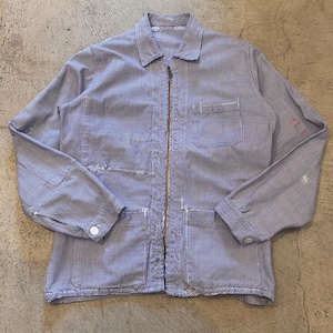 1950s FRENCH VINTAGE HOUNDTOOTH JACKET