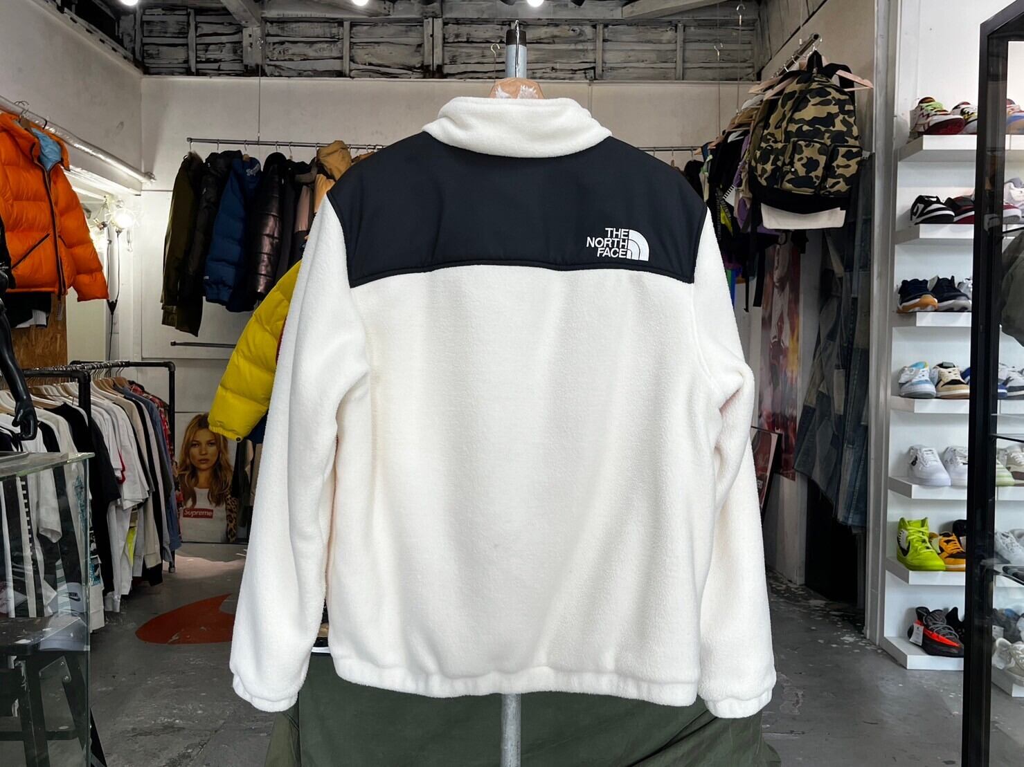 Supreme × THE NORTH FACE EXPEDITION FLEECE JACKET WHITE MEDIUM  
