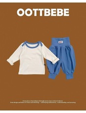 韓国子供服 / 26winter / oottbebe / おもちアラジン上下セット / ベビー&キッズ / 冬服 *XS~XL*