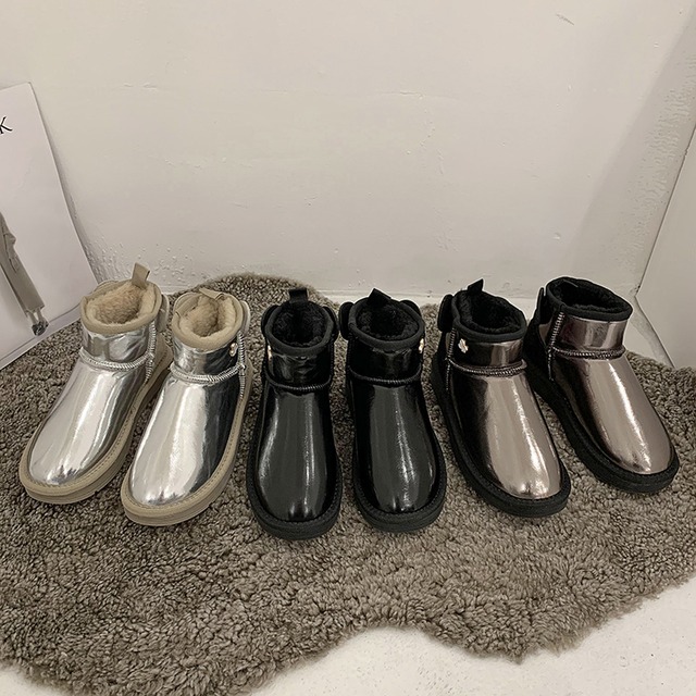 ウィンタースリーブレッドブーツ 靴 シューズ コットン 冬物 フェイクシューズ75729600696