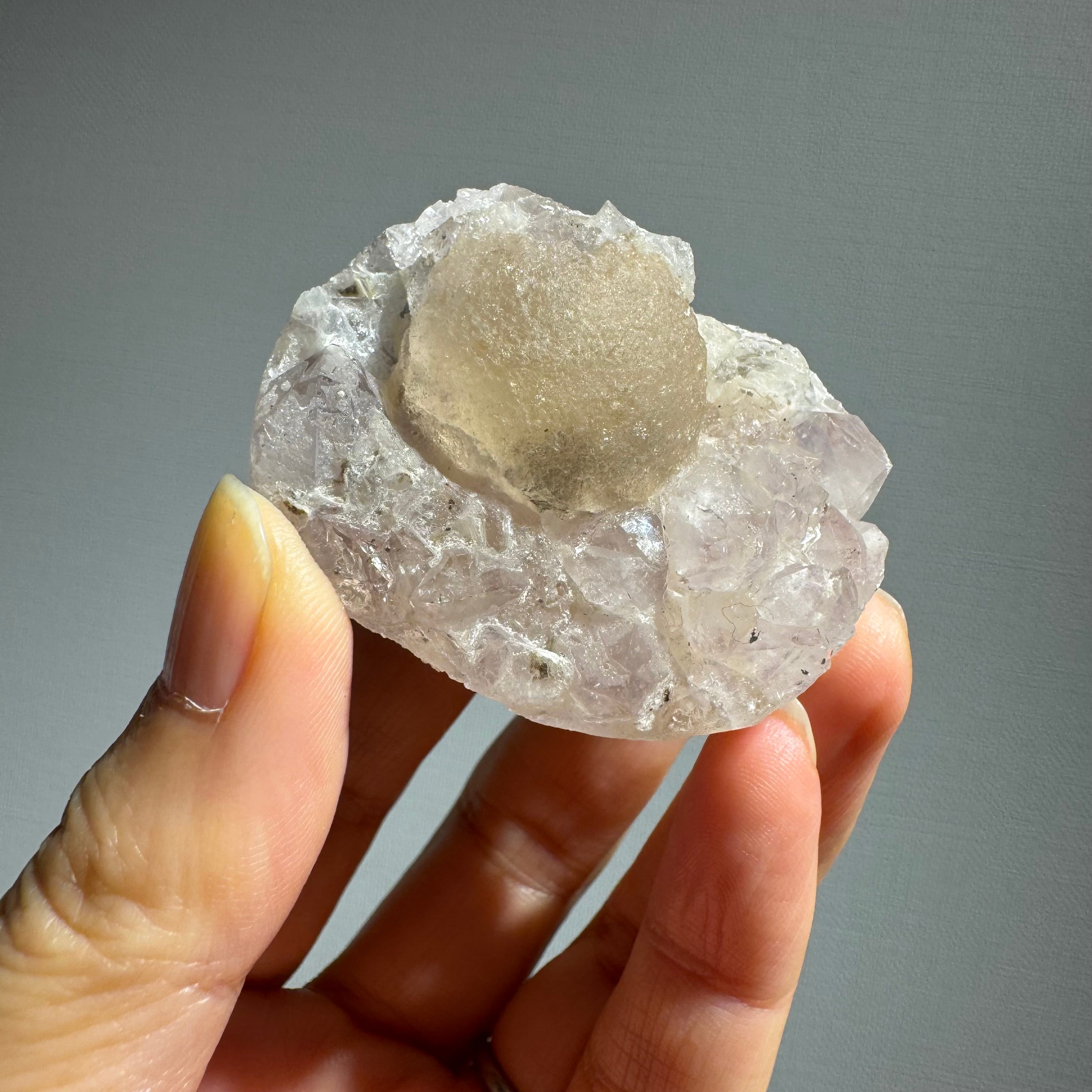 ポンデリングフローライト　大きめ　母岩付き ポンデリングフローライト 大きめ 母岩付き ポンデリングフローライト