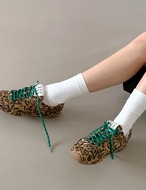 【25ss】Leopard& Silver Sneakers_2colors