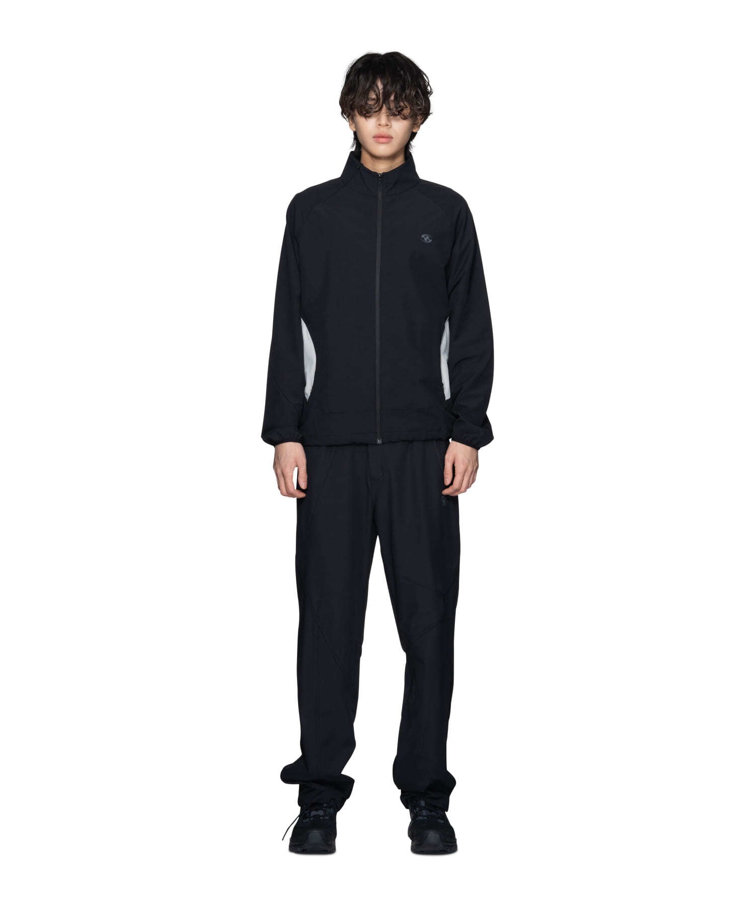 SAN SAN GEAR] 23FW SEAM WAVE JACKET BLACK 正規品 韓国ブランド 韓国